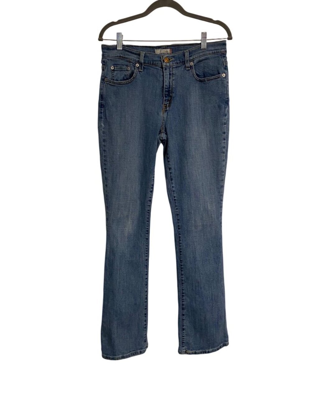 Levis 515 Bootcut Jeans Women’s Size 8 Long Blue Denim Casual Comfy